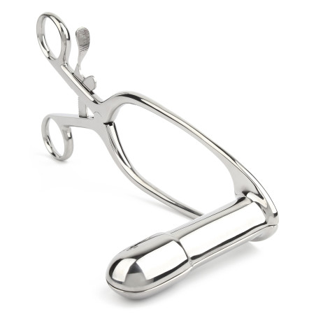 Speculum en métal BARR RECTAL de Mr Steel 7.5 x 9.5 cm
