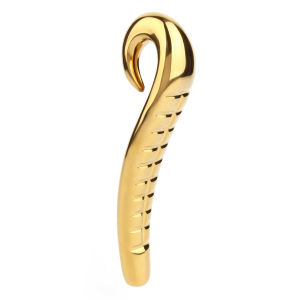 Gode en métal DEVIL'S TONGUE 13 x 4 cm Doré