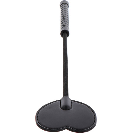 Cravache BLACK HEART 44cm Noir