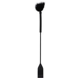 Cravache et Plumeau TICK WHIP 56cm Noir Mat 2