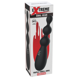 Stimulateur de Prostate Vibrant TRIPLE THRILL 11 x 3.6cm 2
