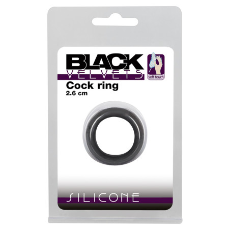 Cockring en silicone VELVET RING S 26 mm