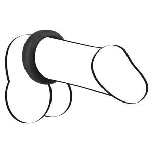 Cockring Silicone VELVET RING L de 38 mm