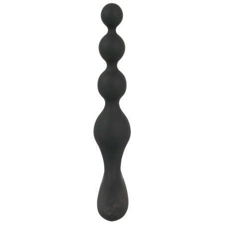 Stimulateur prostatique vibrant BEADS VELVET de 16.5 x 3.5 cm