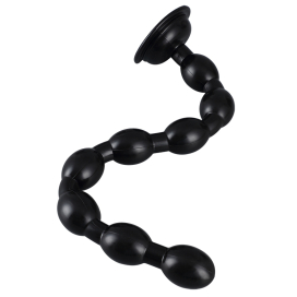 Boules anales longues AEL BEADS 47 cm Noires 2