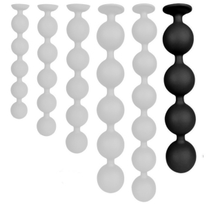 Boules anales BULBY BUTT XXXL 45 x 8.7 cm Noires