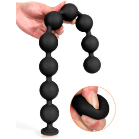 Boules anales noires NOCTY S de 45 x 3.6 cm 2