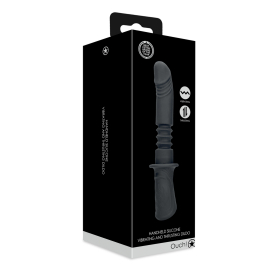 Gode Poignée Va-et-vient VIBS THRUST 18.5 x 4cm Noir 2