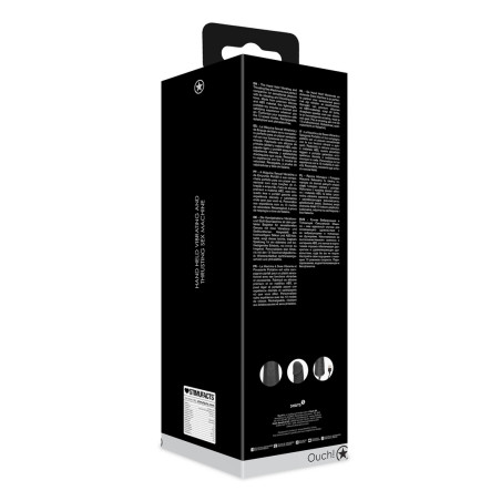 Gode Poignée Va-et-vient VIBS THRUST 18.5 x 4cm Noir