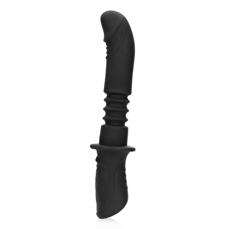 Gode Poignée Va-et-vient VIBS THRUST 18.5 x 4cm Noir