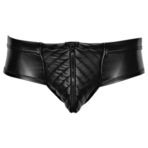 Slip sexy ouvert MATEN Noir