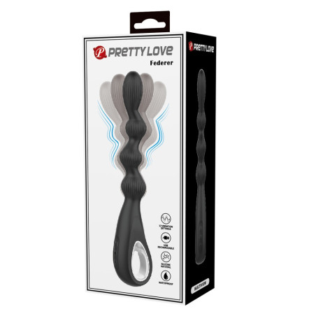 Boules Anales Vibrantes FEDERER 13.5 x 2.7cm