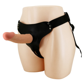 Gode Ceinture Creux STARK 15.5 x 4.5cm Chair rose