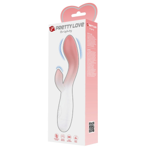 Vibro Rabbit BRIGHTY 10.5 x 3.6cm Rose