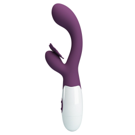 Vibro Rabbit BUTTERFLY KISS 10 x 3.1cm Violet