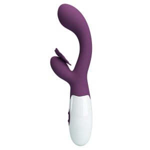 Vibro Rabbit BUTTERFLY KISS 10 x 3.1cm Violet