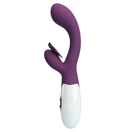 Vibro Rabbit BUTTERFLY KISS 10 x 3.1cm Violet