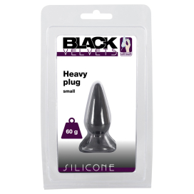 Plug lesté VELBUTT S 7 x 2.7 cm par Black Velvets 2
