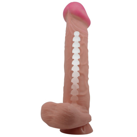 Gode Réaliste MENDEL 20.5 x 5cm Foncé
