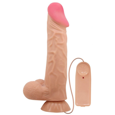 Gode Vibrant Réaliste SADIK 18 x 4.8cm