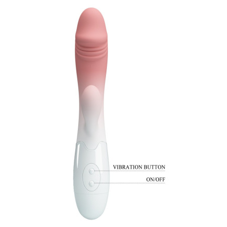 Vibro Rabbit SNAPPY 9.5 x 3.2cm Bicolore