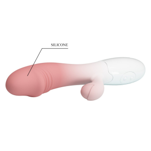 Vibro Rabbit SNAPPY 9.5 x 3.2cm Bicolore