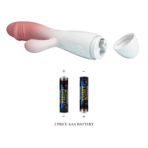 Vibro Rabbit SNAPPY 9.5 x 3.2cm Bicolore