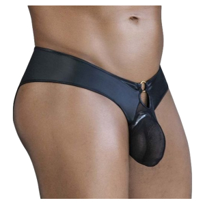 Jockstrap fin WUSHI Noir de Candyman