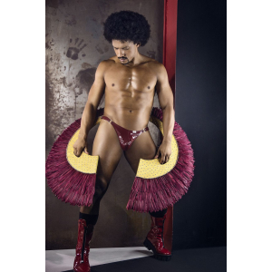 String avec effet Vinyle CLIMOS Bordeaux de Candyman