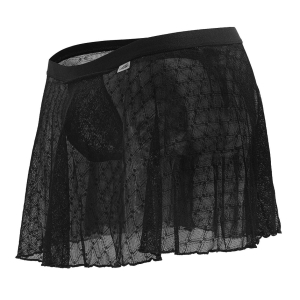 Jupe sexy pour homme GEOLIX Noire de Candyman