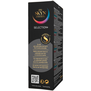 Pack Préservatifs Sans latex SELECTION+ 53mm de SKYN | Boîte de 10