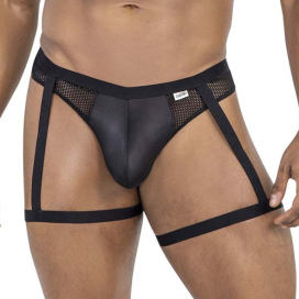 Porte-Jarretelles BAREZO Noir de Candyman