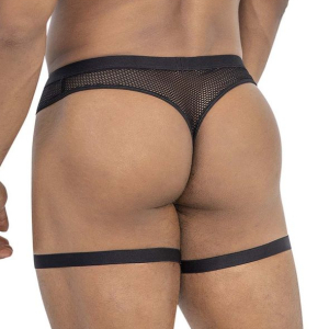 Porte-Jarretelles BAREZO Noir de Candyman