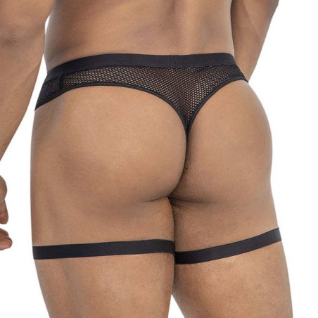 Porte-Jarretelles BAREZO Noir de Candyman