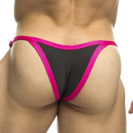 Slip sexy KINI Gris-Rose