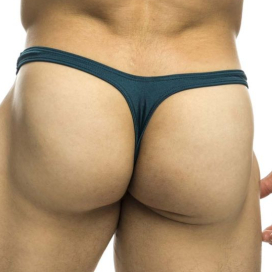 String BULGE THONG Vert opale 2