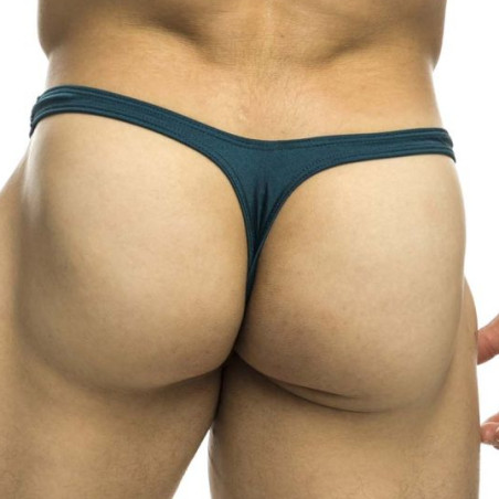 String BULGE THONG Vert opale