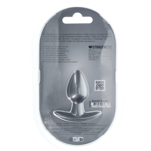 Plug en Silicone METALLY S 5 x 2.7cm Gris