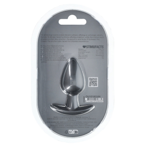 Plug en Silicone METALLY M 6.5 x 3.3cm Gris