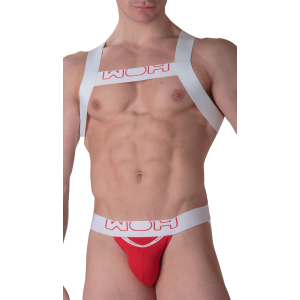 Harnais élastiques SEXY FUN WOH Blanc