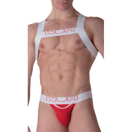 Harnais élastiques SEXY FUN WOH Blanc