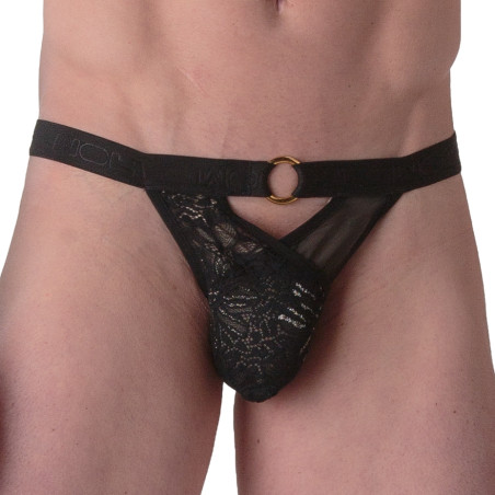 Tanga Dentelle PURE SEDUCTION WOH Noir