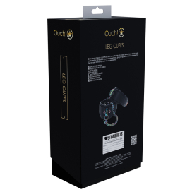 Menottes de Chevilles VENISE Noir Irisé 2