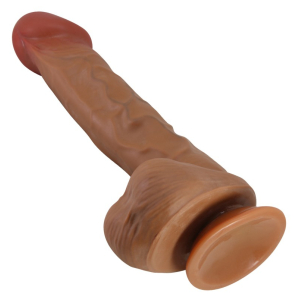 Gode Réaliste BERGRISI 19 x 5.2 cm Marron