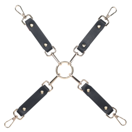 Hogtie MILAN Noir Rouge