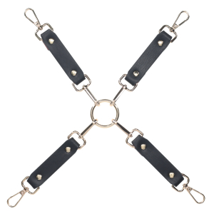 Hogtie MILAN Noir et Rouge