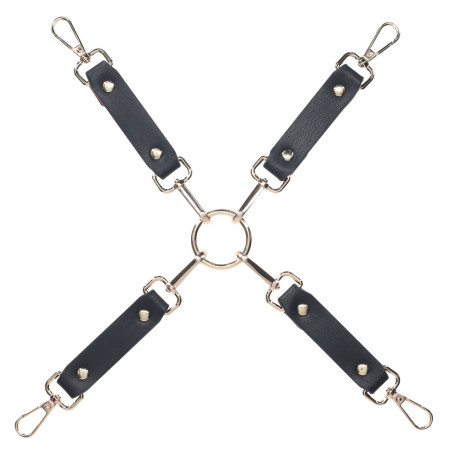 Hogtie MILAN Noir Rouge