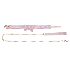 Collier-Laisse PARIS Rose