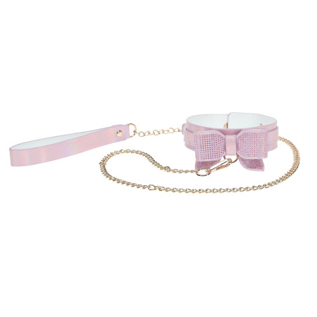 Collier-Laisse PARIS Rose