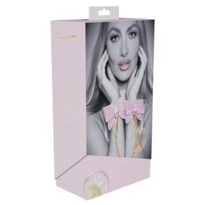 Menottes de Poignets PARIS rose irisé